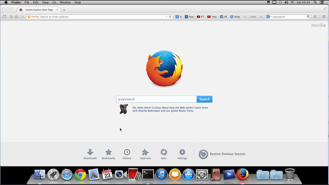Firefox for mac 10.5.8